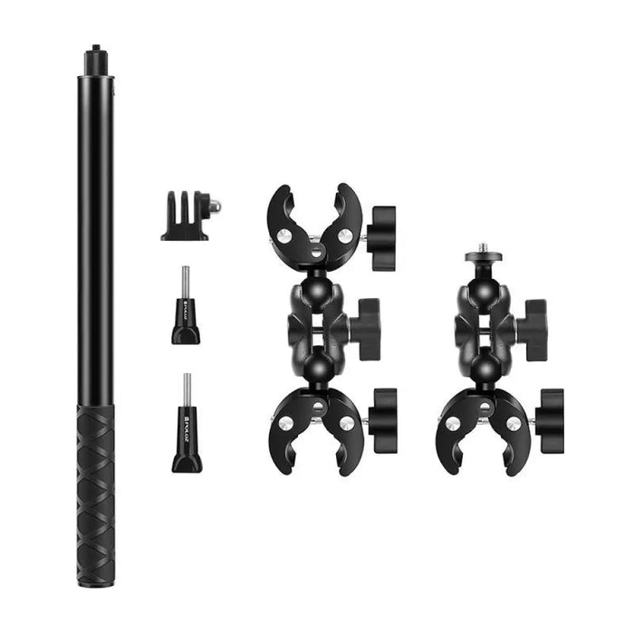 Поставка за екшън камера за мотоциклет с 1 щипка със селфи