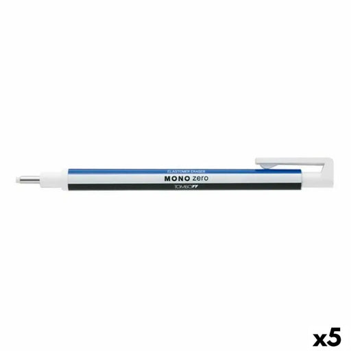 Поставка за гуми Tombow Mono Zero Син Бял Черен (5 броя)
