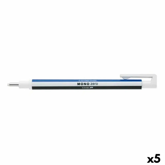 Поставка за гуми Tombow Mono Zero Син Бял Черен (5 броя)