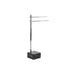 Поставка за кърпи DKD Home Decor Сребрист MDF Стомана (45 x