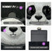 Поставка за карти Nimmy Big Eyed Pet 2.0 Cat Wallet - черна