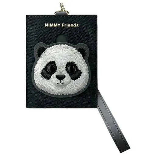 Поставка за карти Nimmy Big Eyed Pet 2.0 Cat Wallet - черна