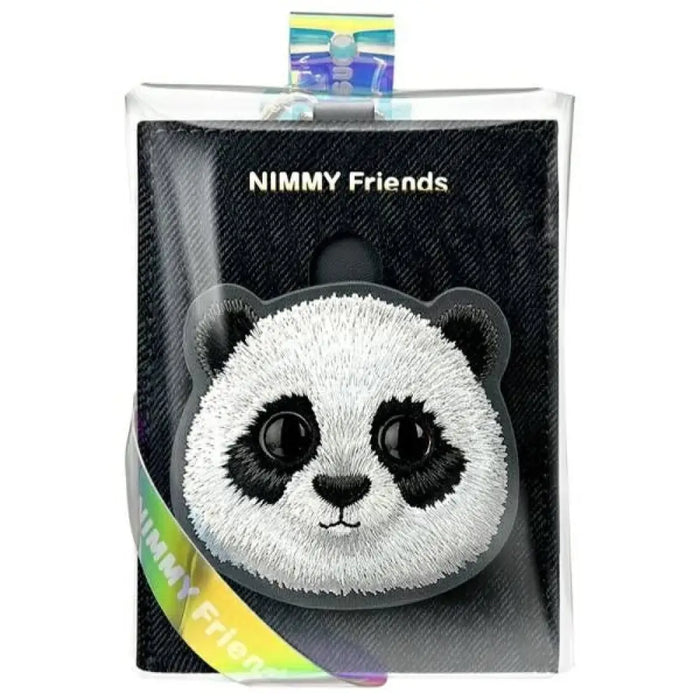 Поставка за карти Nimmy Big Eyed Pet 2.0 Cat Wallet - черна