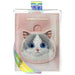 Поставка за карти Nimmy Big Eyed Pet 2.0 Cat Wallet - розова