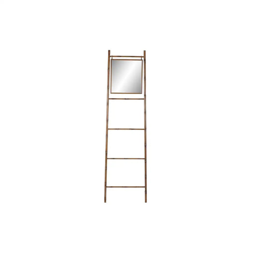 Поставка за кърпи DKD Home Decor Огледало Метал Горчица (55