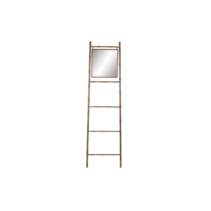Поставка за кърпи DKD Home Decor Огледало Метал Горчица (55