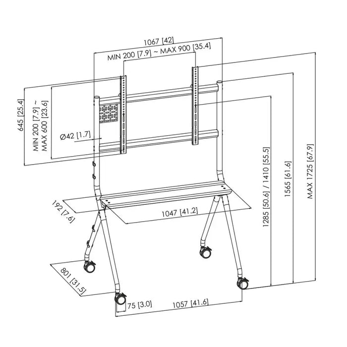 Поставка за монитор Vogel’s 7410110 50’’ 86’’
