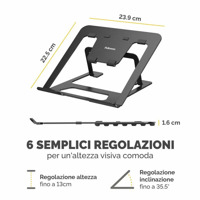 Поставка за ноутбук Fellowes Alumia 100138868