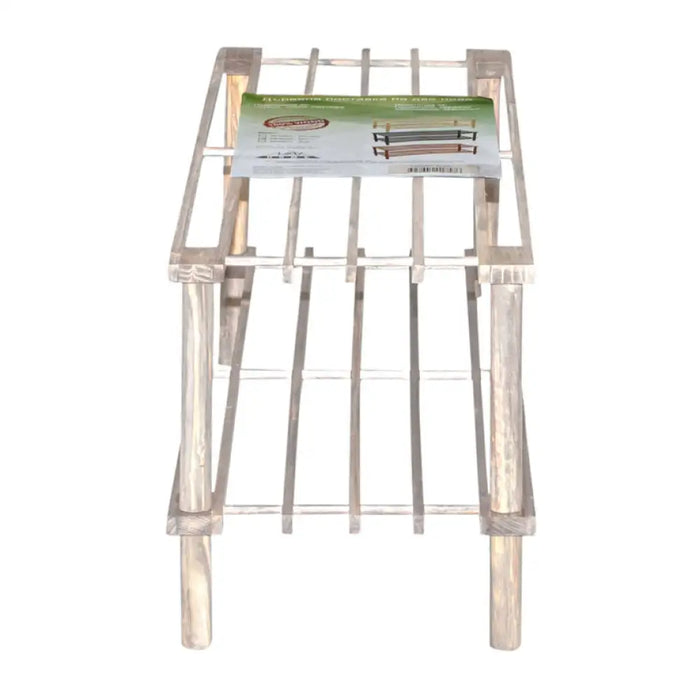 ПОСТАВКА ЗА ОБУВКИ MAXHOME 74Х29Х26 СМ. БЯЛ БОР