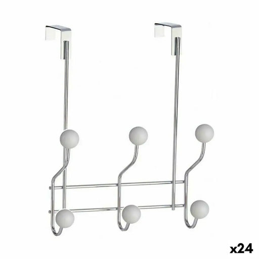 Поставка за Палта за Врата Berilo W4742-6H W4742-6H Бял