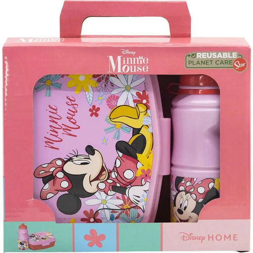 Поставка за Пикник с Включена Бутилка Minnie Mouse CZ11278