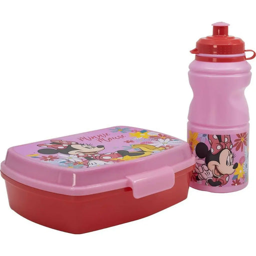 Поставка за Пикник с Включена Бутилка Minnie Mouse CZ11278