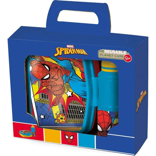 Поставка за Пикник с Включена Бутилка Spider-Man CZ11279