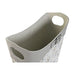 поставка за списания DKD Home Decor Бял Сив Люляк Светло