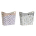 поставка за списания DKD Home Decor Бял Сив Люляк Светло