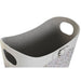 поставка за списания DKD Home Decor Син Бял Сив Светло