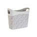 поставка за списания DKD Home Decor Син Бял Сив Светло