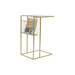 поставка за списания DKD Home Decor Златен Метал Огледало