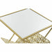 поставка за списания DKD Home Decor Златен Метал Огледало