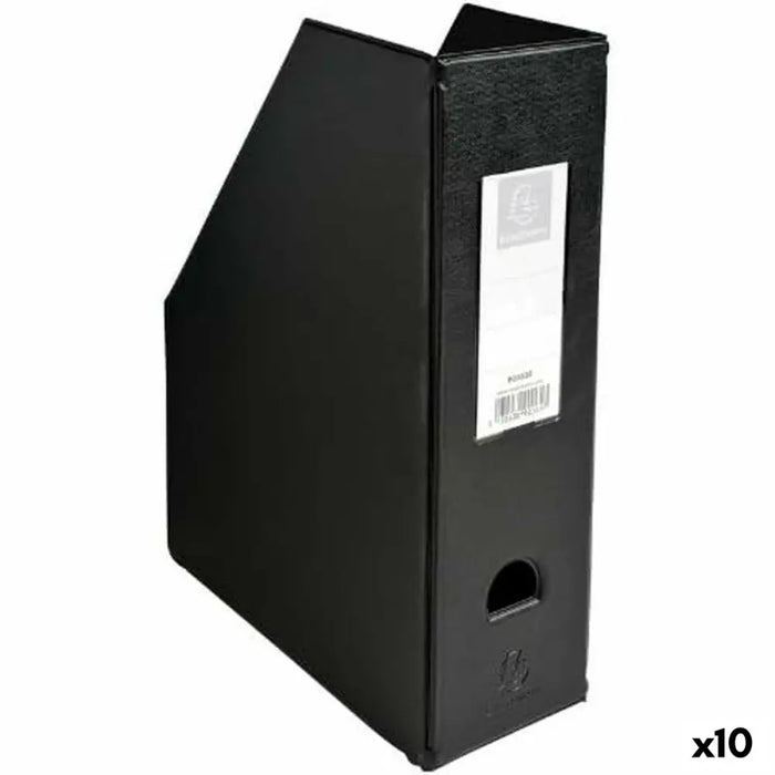 поставка за списания Exacompta Черен A4 PVC (10 броя)
