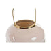 Поставка за свещ DKD Home Decor 24 x 24 x 46 cm Син Розов
