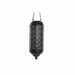 Поставка за свещ DKD Home Decor Черен Метал Въже (22 x 22 x