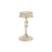 Поставка за свещ DKD Home Decor Метал Бял 13 x 13 x 25 cm