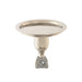 Поставка за свещ DKD Home Decor Сребрист Акрилен Алуминий
