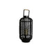 Поставка за свещ Home ESPRIT Черен Метал 25,5 x 25,5 x 46,5