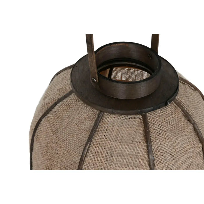 Поставка за свещ Home ESPRIT Естествен Юта Бамбук 33 x 33 x