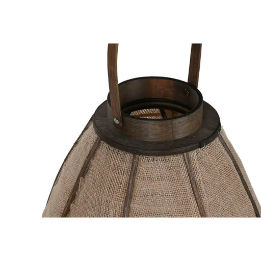 Поставка за свещ Home ESPRIT Естествен Юта Бамбук 34 x 34 x