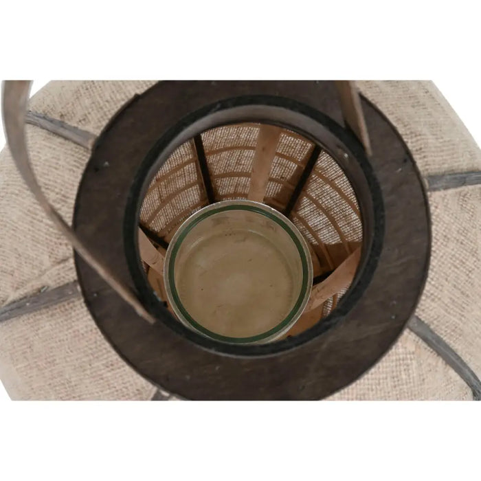 Поставка за свещ Home ESPRIT Естествен Юта Бамбук 37 x 37 x