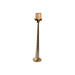 Поставка за свещ Home ESPRIT Златен Алуминий 18,5 X 18,5 X