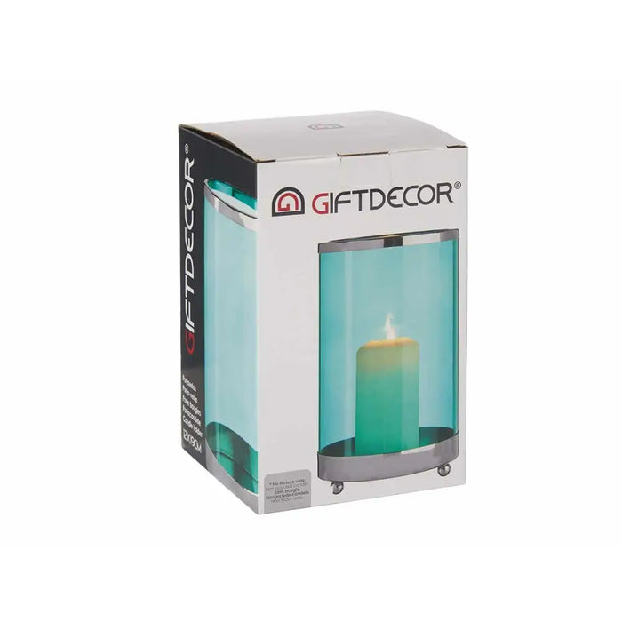 Поставка за свещ Gift Decor SW120613B SW120613B Син