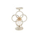 Поставка за свещ DKD Home Decor 24 x 13 x 34 cm Метал Бял