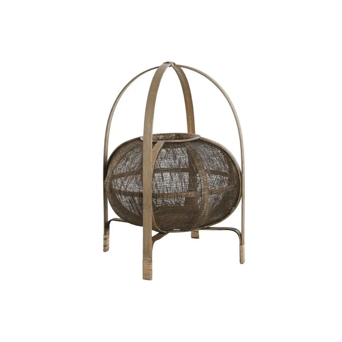 Поставка за свещ DKD Home Decor Естествен Кафяв Бамбук 33 x