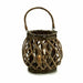 Поставка за свещ Gift Decor 38617 38617 Кафяв Сив плетена