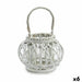 Поставка за свещ Gift Decor 38618 38618 Бял плетена ракита