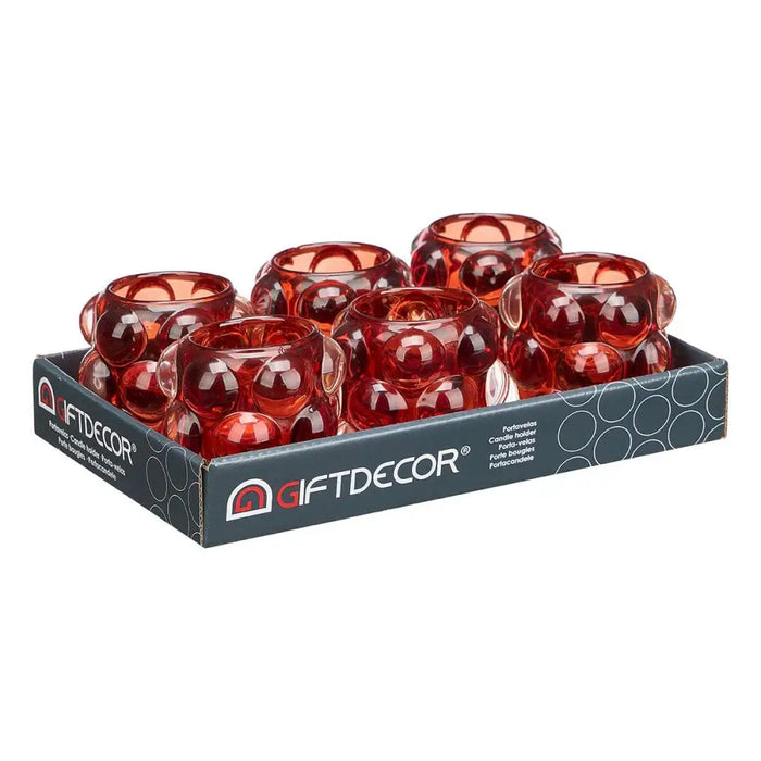 Поставка за свещ Gift Decor GJS8585L-R GJS8585L-R Оранжев