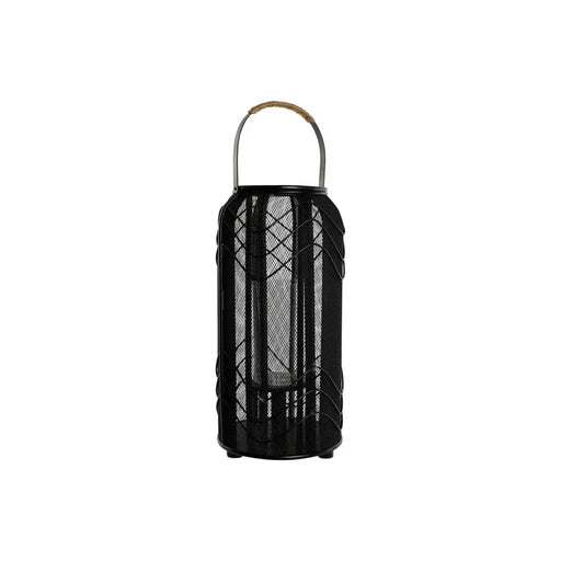Поставка за свещ Home ESPRIT Черен Метал 21,5 x 21,5 x 43,5