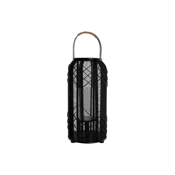 Поставка за свещ Home ESPRIT Черен Метал 21,5 x 21,5 x 43,5
