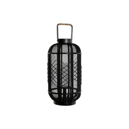 Поставка за свещ Home ESPRIT Черен Метал 25,5 x 25,5 x 46,5