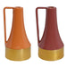 Поставка за свещ DKD Home Decor Метал Лакиран (11 x 11 x 20