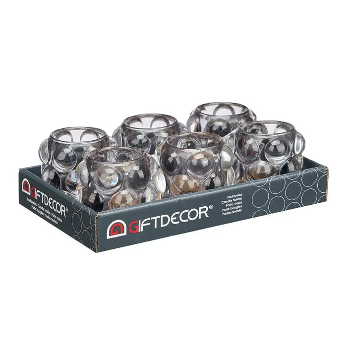 Поставка за свещ Gift Decor GJS8585L-GRA GJS8585L-GRA Сив