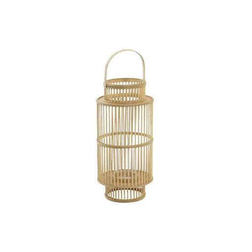 Поставка за свещ DKD Home Decor Кристал Бамбук (26 x 26 x
