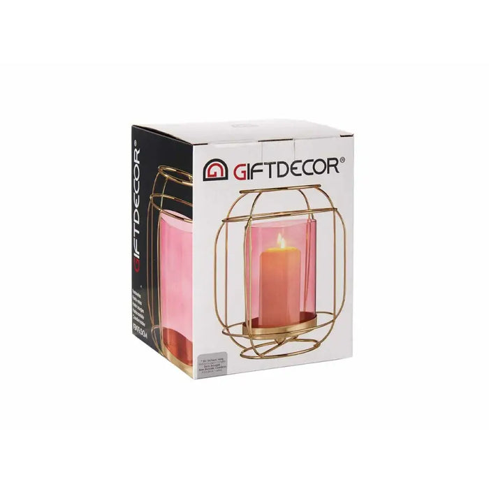 Поставка за свещ Gift Decor SW120663A SW120663A Розов