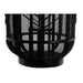 Поставка за свещ Home ESPRIT Черен Метал 25,5 x 25,5 x 46,5