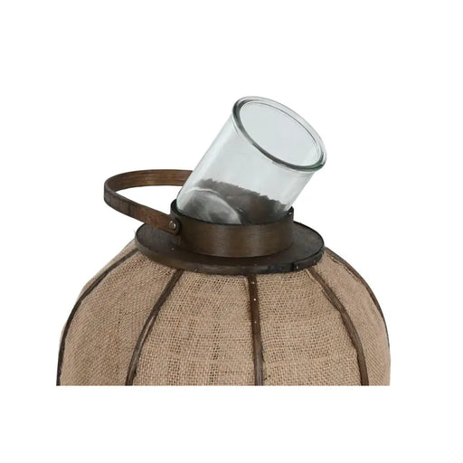 Поставка за свещ Home ESPRIT Естествен Юта Бамбук 33 x 33 x