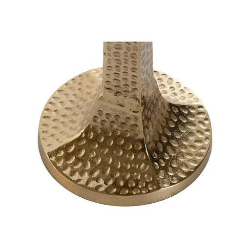 Поставка за свещ Home ESPRIT Златен Алуминий 18,5 X 18,5 X