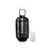 Поставка за свещ Home ESPRIT Черен Метал 25,5 x 25,5 x 46,5